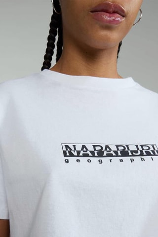 T-shirt Box - Wit - Napapijri