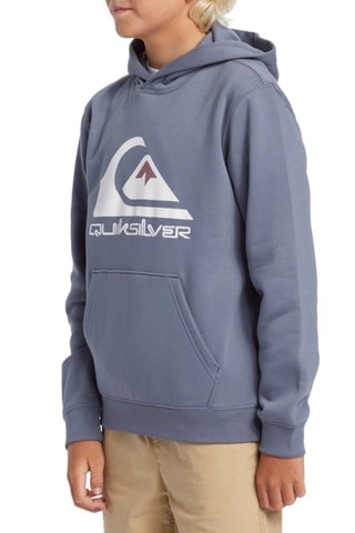 Fleece Sweater met Capuchon - Grijs