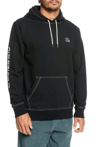 Biologisch Katoenen Fleece Sweater - Zwart