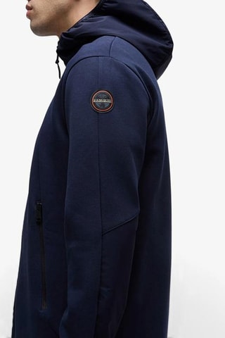 Sweater met Capuchon Lys - Marineblauw