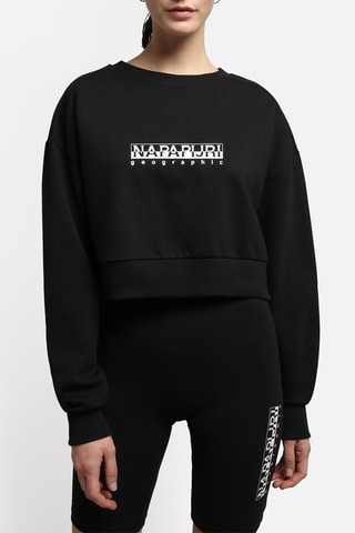 Korte Sweater B-Boxcrop Zwart