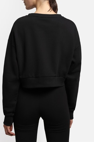 Korte Sweater B-Boxcrop Zwart
