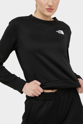 Fleece Trainingssweater Mountain Athletic - Zwart