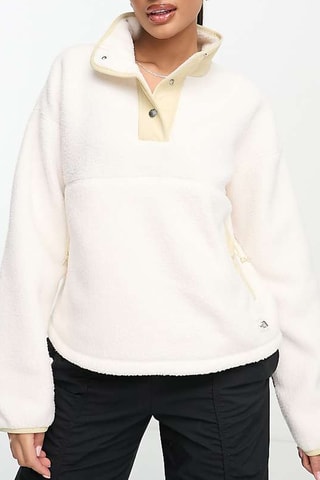Fleece Sweater Cragmont - Ecru