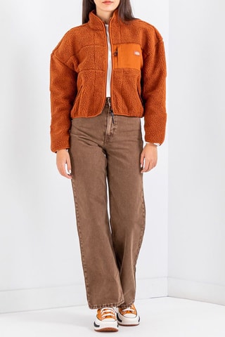 Fleece Sweater Red Chute - Bruin - Dickies