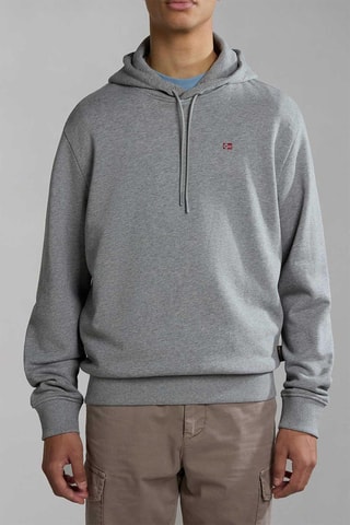 Sweater met Capuchon Balis - Gemêleerd Grijs - Napapijri