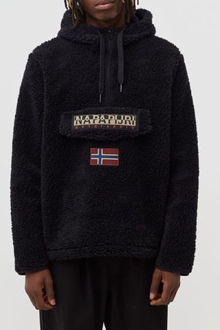 Sweater met Capuchon Burgee - Zwart - Napapijri