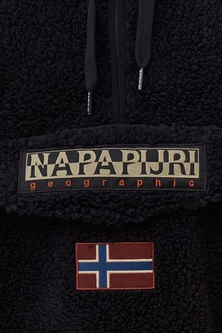 Sweater met Capuchon Burgee - Zwart - Napapijri