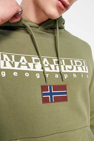 Sweater met Capuchon Ayas - Kaki - Napapijri