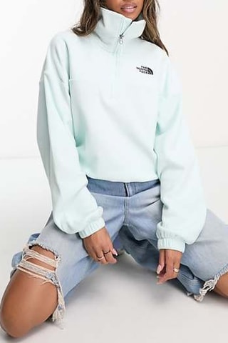 Fleece Sweater Glacier - Hemelsblauw