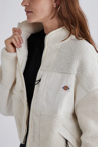 Fleece Jasje Red Chute - Ecru - Dickies