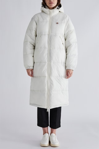 Lange Gewatteerde Jas New Alatna - Ecru - Dickies