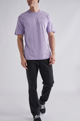 T-shirt Aitkin - Lichtpaars - Dickies