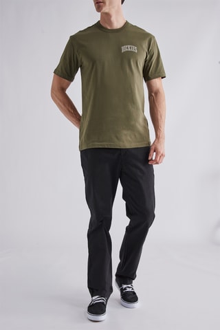 T-shirt Aitkin - Donkergroen Dickies