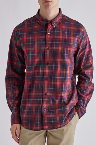 Overhemd Poplin - Bordeauxrood - Timberland