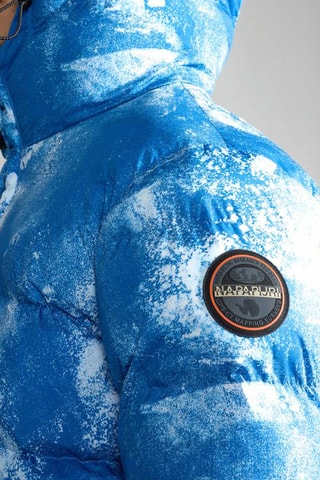 Vest Tie and Dye Raspeball - Hemelsblauw en Wit - Napapijri