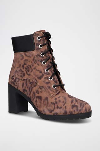 Leren Enkellaarzen Allington - Camel - Timberland