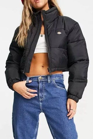 Korte Gewatteerde Jas Alatna - Zwart - Dickies