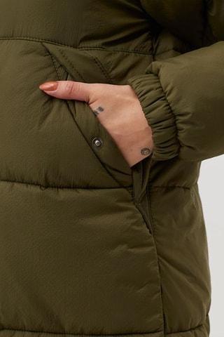 Lange Gewatteerde Jas Alatna - Kaki - Dickies
