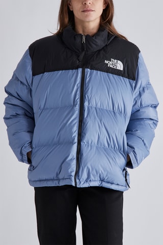Gewatteerde Jas Nuptse - Hemelsblauw en Zwart - The North Face