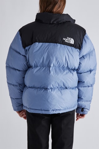 Gewatteerde Jas Nuptse - Hemelsblauw en Zwart - The North Face