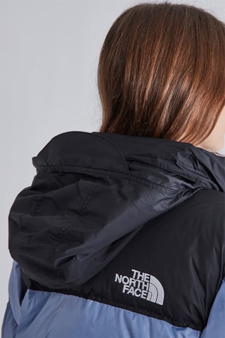 Gewatteerde Jas Nuptse - Hemelsblauw en Zwart - The North Face