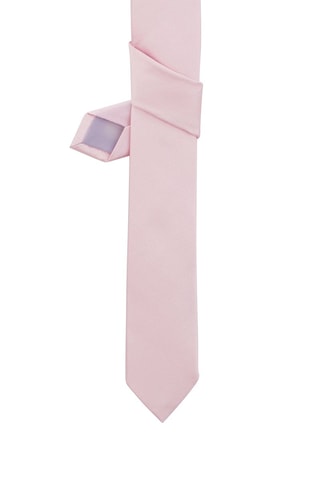 Zijden Stropdas - Roze