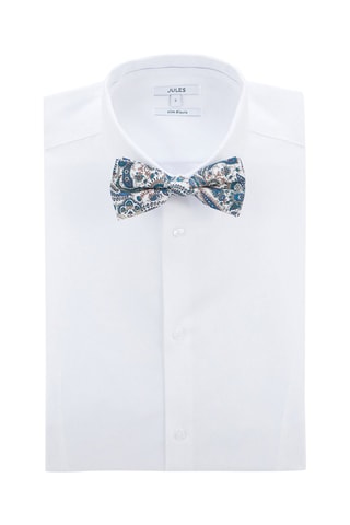 Vlinderdas - Petrolblauw