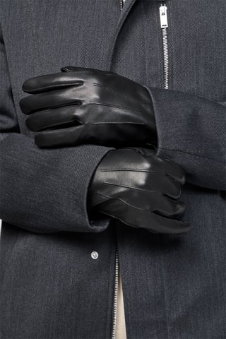 Leren Handschoenen - Zwart