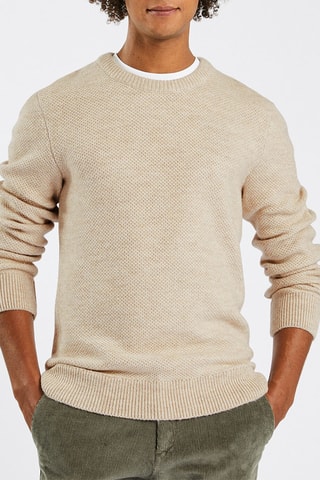 Trui - Gemêleerd Beige