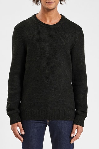 Trui - Gemêleerd Donkergroen