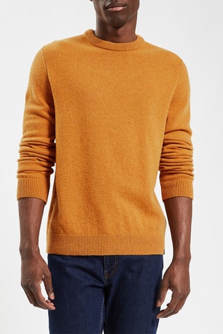 Wollen Trui - Mosterdgeel