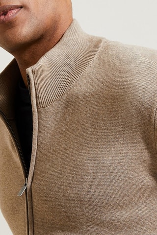 Vest - Gemêleerd Beige