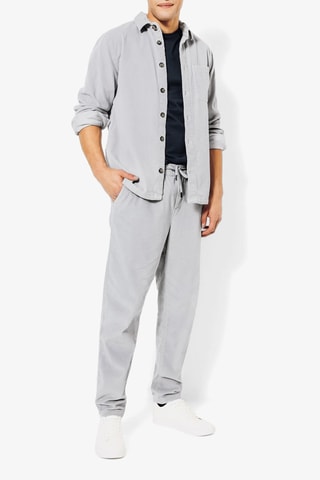 Velours Broek - Lichtblauw