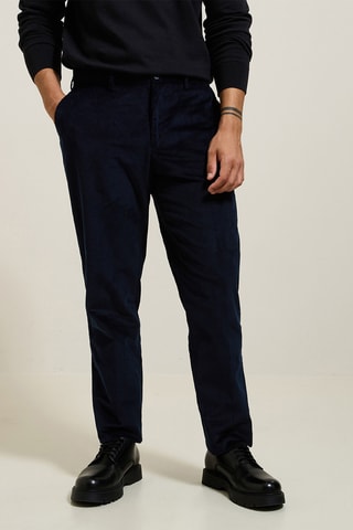 Pantalon - Nachtblauw