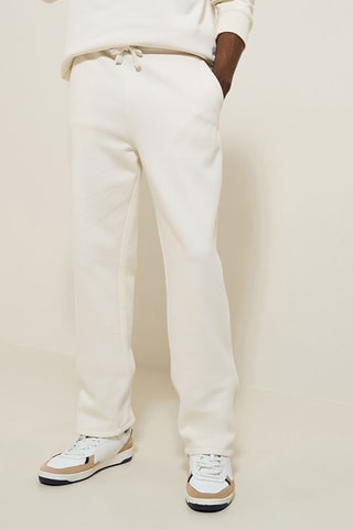 Joggingbroek Recht Model - Ecru