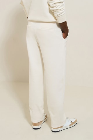 Joggingbroek Recht Model - Ecru