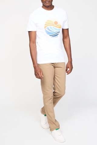 Broek Slim Fit Beige