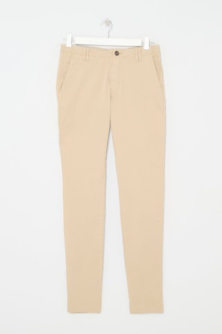 Broek Slim Fit - Beige - Lengte 34