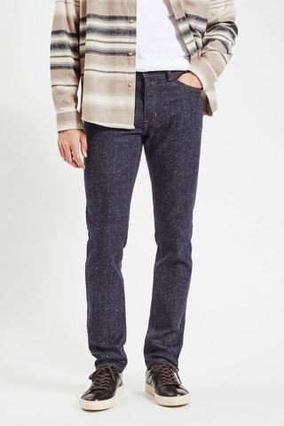 Rechte Jeans - Marineblauw - Lengte 34