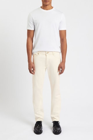 Rechte Jeans - Ecru - Lengte 34