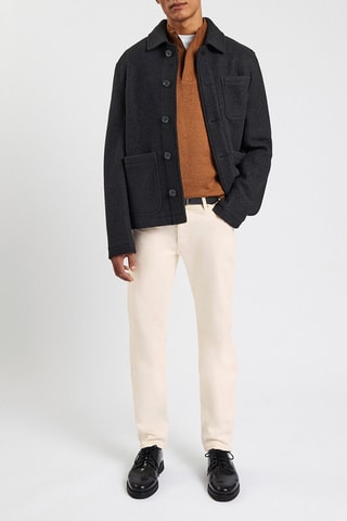 Rechte Jeans - Ecru - Lengte 34