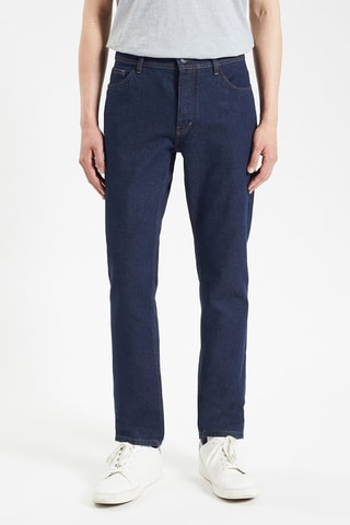 Rechte Jeans - Marineblauw