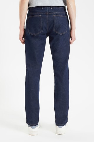 Rechte Jeans - Marineblauw