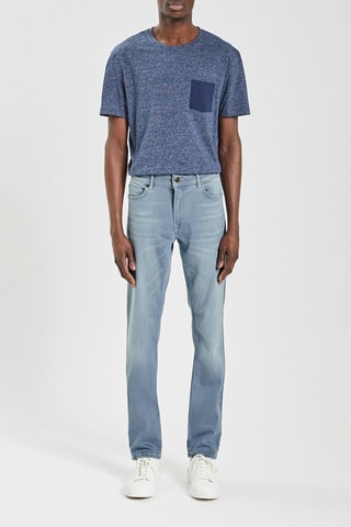 Jeans Slim Fit - Marineblauw - Lengte 34