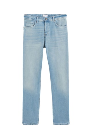 Jeans straight - Blauw - Lengte 32
