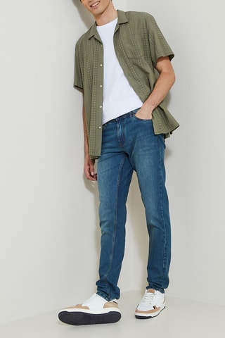 Jeans Slim Fit - Blauw - Lengte 34