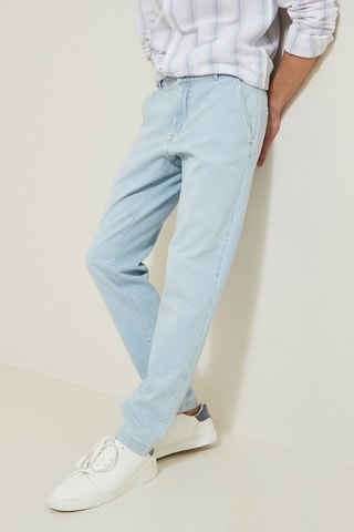 Jeans Chino Relaxed - Blauw