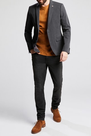 Jeans Slim Fit - Zwart - Lengte 34