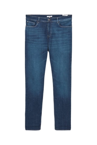 Jeans straight - Blauw - Lengte 34